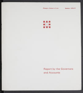 Annual Report 1976-77 (Front cover, Version 1)
