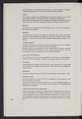 General prospectus 1966-1967 (Page 22)