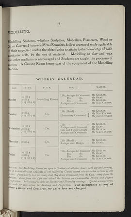 General prospectus 1900-1901 (Page 25)
