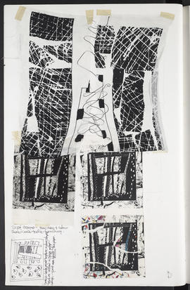 Printed textiles student project sketchbook (Page 72)