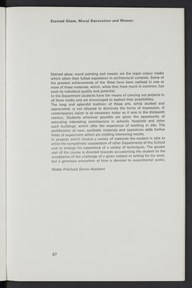 General prospectus 1970-1971 (Page 87)
