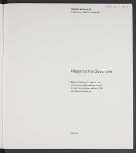 Annual Report 1981-82 (Page 1)