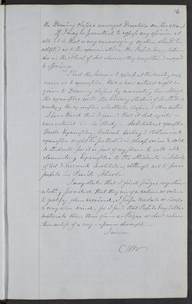Minutes, Apr 1854-Mar 1882 (Page 16, Version 1)