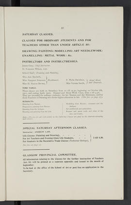 General prospectus 1911-1912 (Page 37)