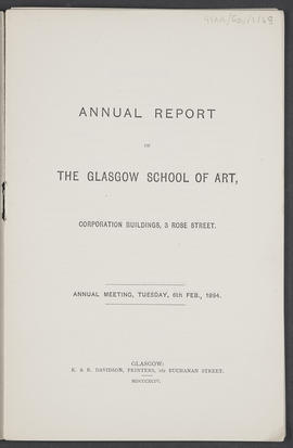 Annual Report 1892-93 (Page 1)