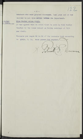 Minutes, Oct 1916-Jun 1920 (Page 122, Version 1)