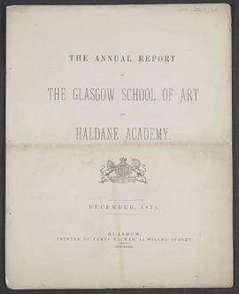 Annual Report 1871-72 (Page 1)