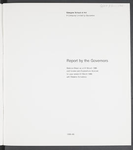 Annual Report 1985-86 (Page 1)