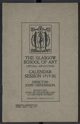General prospectus 1919-1920 (Front cover, Version 1)