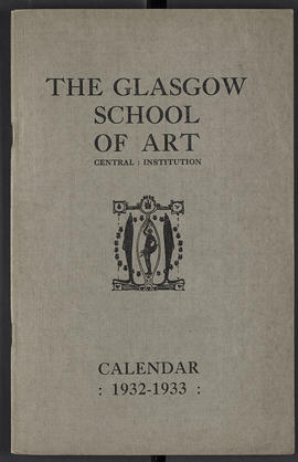 General prospectus 1932-1933 (Front cover, Version 1)