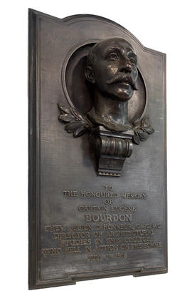 Bourdon memorial bronze (Version 2)
