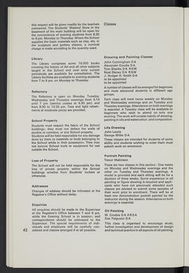 General prospectus 1966-1967 (Page 42)