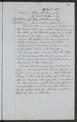 Minutes, Apr 1854-Mar 1882 (Page 36, Version 1)