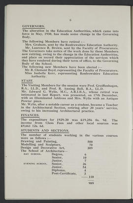 Annual Report 1929-30 (Page 6)