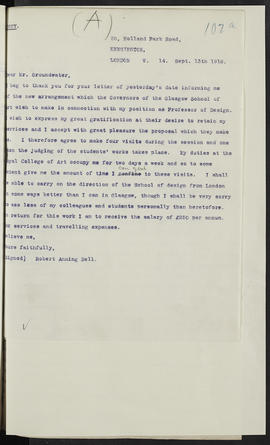 Minutes, Oct 1916-Jun 1920 (Page 102A, Version 1)