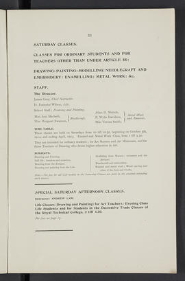 Prospectus 1912-1913 (Page 33)