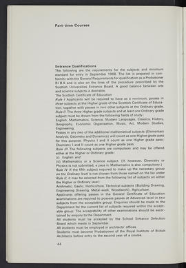 General prospectus 1968-1969 (Page 44)