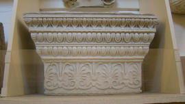 Plaster cast of decorated pilaster capital, possibly from Erechtheion (Version 1)