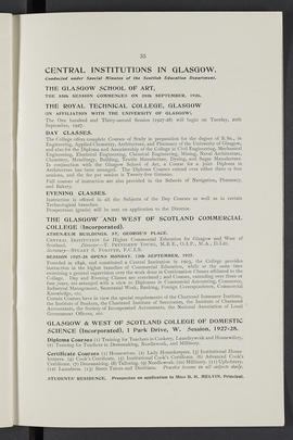 General prospectus 1927-1928 (Page 35)