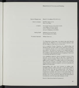 General prospectus 1972-1973 (Page 47)