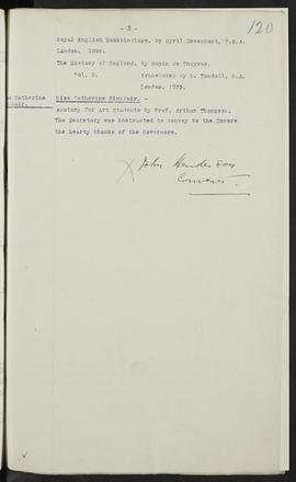 Minutes, Oct 1916-Jun 1920 (Page 120, Version 1)