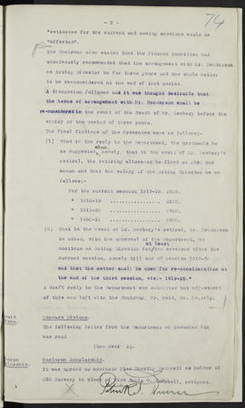 Minutes, Oct 1916-Jun 1920 (Page 74, Version 1)