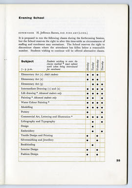 General prospectus 1961-62 (Page 35)