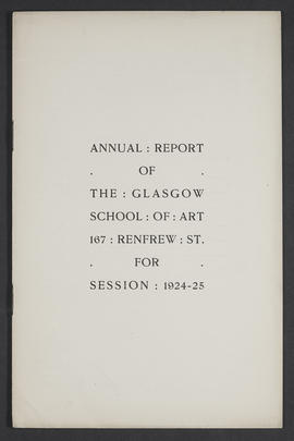 Annual Report 1924-25 (Page 1)