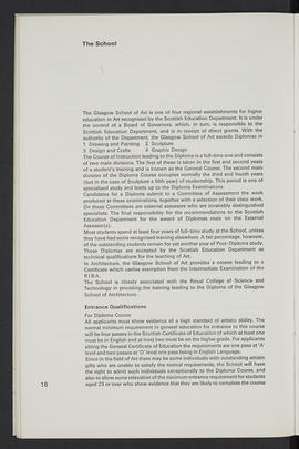 General prospectus 1964-1965 (Page 16)