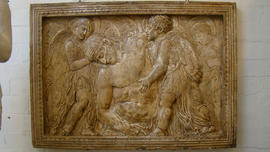 Plaster cast of the Dead Christ Tended by Angels (Version 1)
