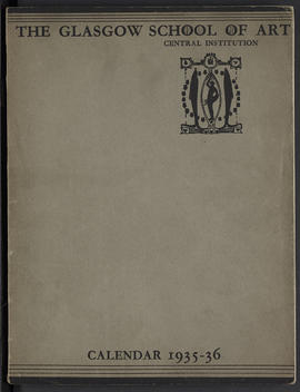General prospectus 1935-1936 (Front cover, Version 1)