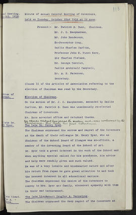 Minutes, Oct 1916-Jun 1920 (Page 103, Version 1)