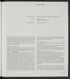 General prospectus 1972-1973 (Page 73)