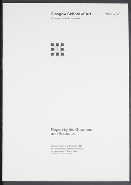 Annual Report 1988-89 (Front cover, Version 1)