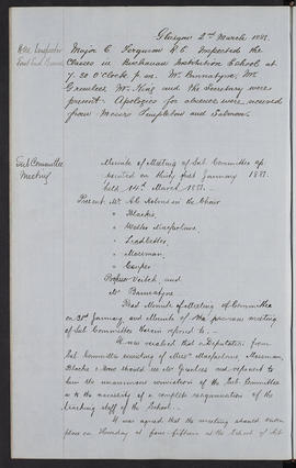 Minutes, Apr 1854-Mar 1882 (Page 151, Version 2)