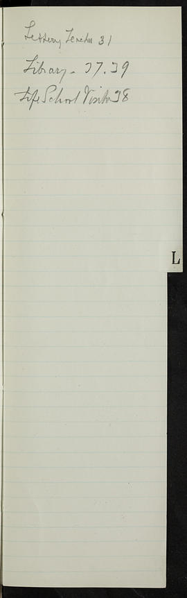 Minutes, Jan 1930-Aug 1931 (Index, Page 11, Version 1)
