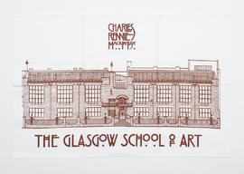 The Glasgow School of Art tea towel
