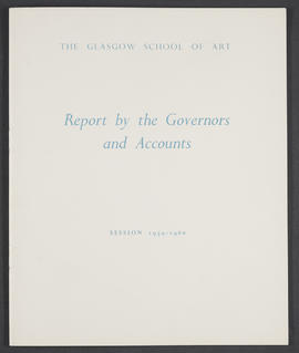 Annual Report and Accounts 1959-60 (Front cover, Version 1)