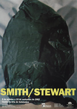 Poster for an exhibition 'Smith/Stewart' at the Centro de Arte de Salamanca, Spain