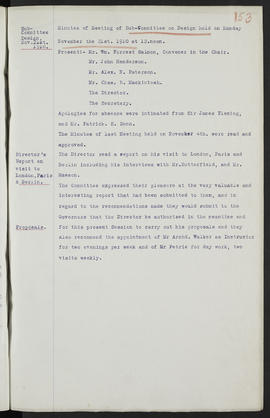 Minutes, May 1909-Jun 1911 (Page 153, Version 1)