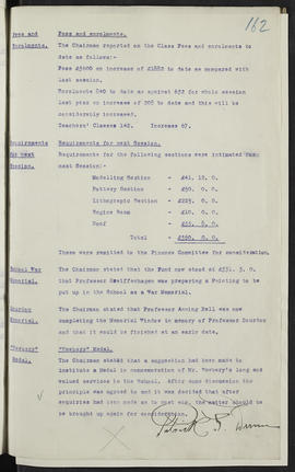 Minutes, Oct 1916-Jun 1920 (Page 162, Version 1)