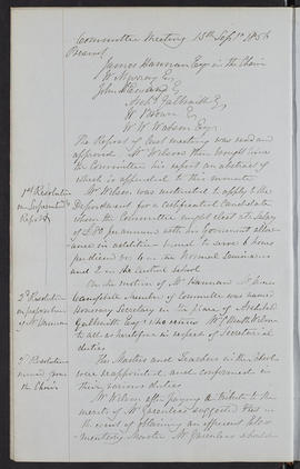 Minutes, Apr 1854-Mar 1882 (Page 16, Version 2)