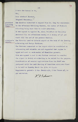 Minutes, May 1909-Jun 1911 (Page 73, Version 1)