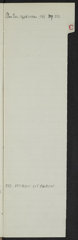 Minutes, May 1909-Jun 1911 (Index, Page 4, Version 1)