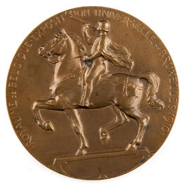Brussels Exhibition medal (Version 1)