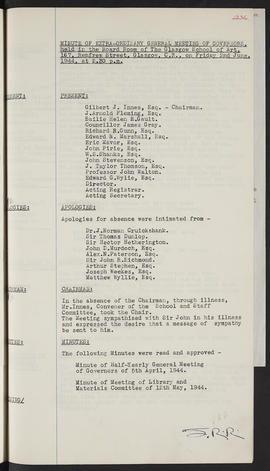Minutes, Aug 1937-Jul 1945 (Page 236, Version 1)