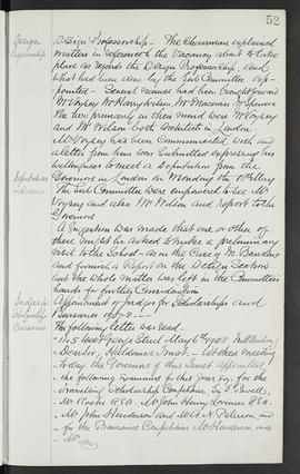 Minutes, Sep 1907-Mar 1909 (Page 52)