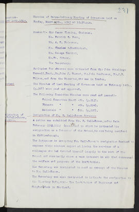 Minutes, Aug 1911-Mar 1913 (Page 231, Version 1)