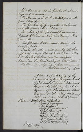 Minutes, Apr 1854-Mar 1882 (Page 172, Version 2)