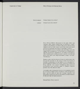 General prospectus 1973-1974 (Page 73)